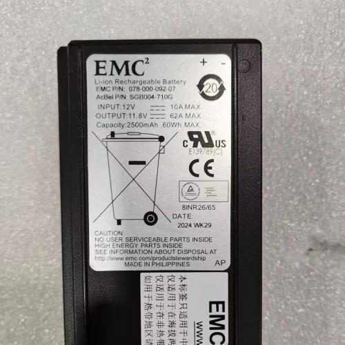 078-000-092-07 EMC 12V Lithium-ion Battery Backup Unit 