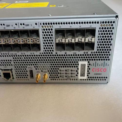 Cisco ASR 9901  Cisco Router - 100 Gigabit Ethernet (16x1 GE, 24x 110 GE, 2x100 GE)