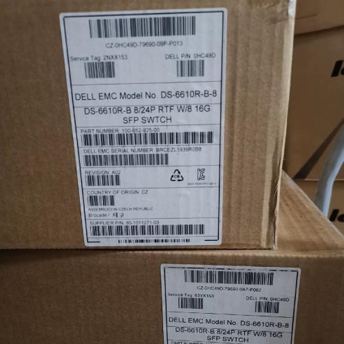 Dell Switch EMC DS6610R-B Fibre Channel Switch SNS FC24-Ports