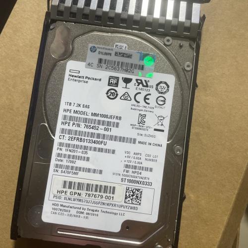 HP 787652-001  1.0TB 7.2K SAS 12Gbs 128MB 512e 2.5in HDD