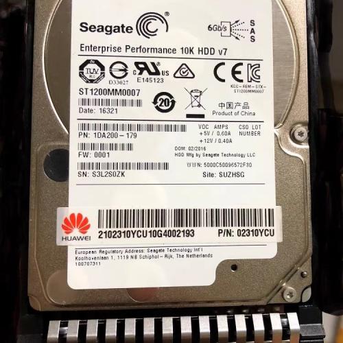 Huawei 02310YCU - Huawei 1.2T 10K SAS 6Gbs 2.5in HDD