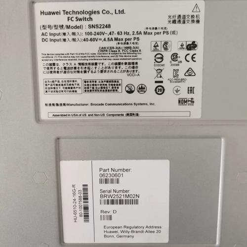 Huawei SN2248 - Huawei OceanStor SNS2248 FC Switch