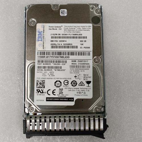 IBM 00E9914 - 600GB 15K 2.5in SAS SFF-3 Hard Drive 