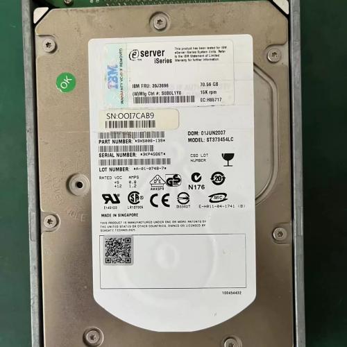 IBM 39J3696 IBM 70GB 15000RPM 3.5in ULTRA-3 SCSI HARD DISK DRIVE