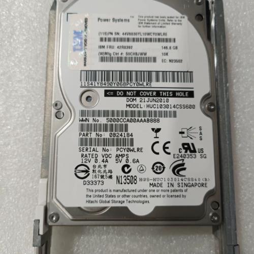 IBM 42R8392 44V6830 41Y8490 0B24184 N23502 146G 10K Hard Drive 