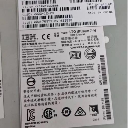 IBM TS3100 Tape Library 3573-L2U withTape Drive 00WF769 Refurbished